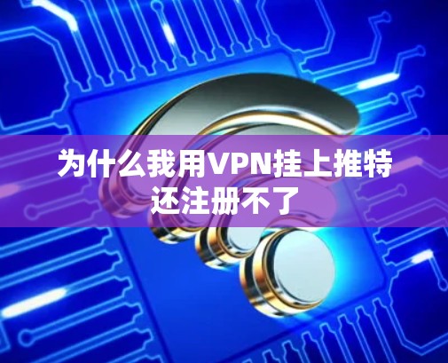 为什么我用VPN挂上推特还注册不了