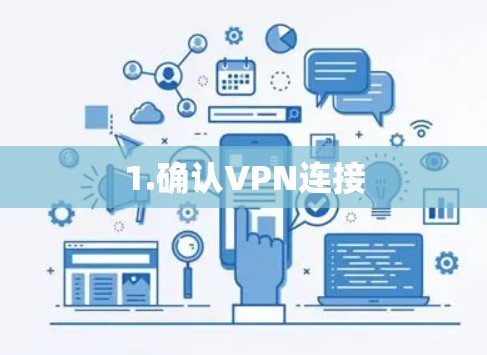 1.确认VPN连接 1.确认VPN连接